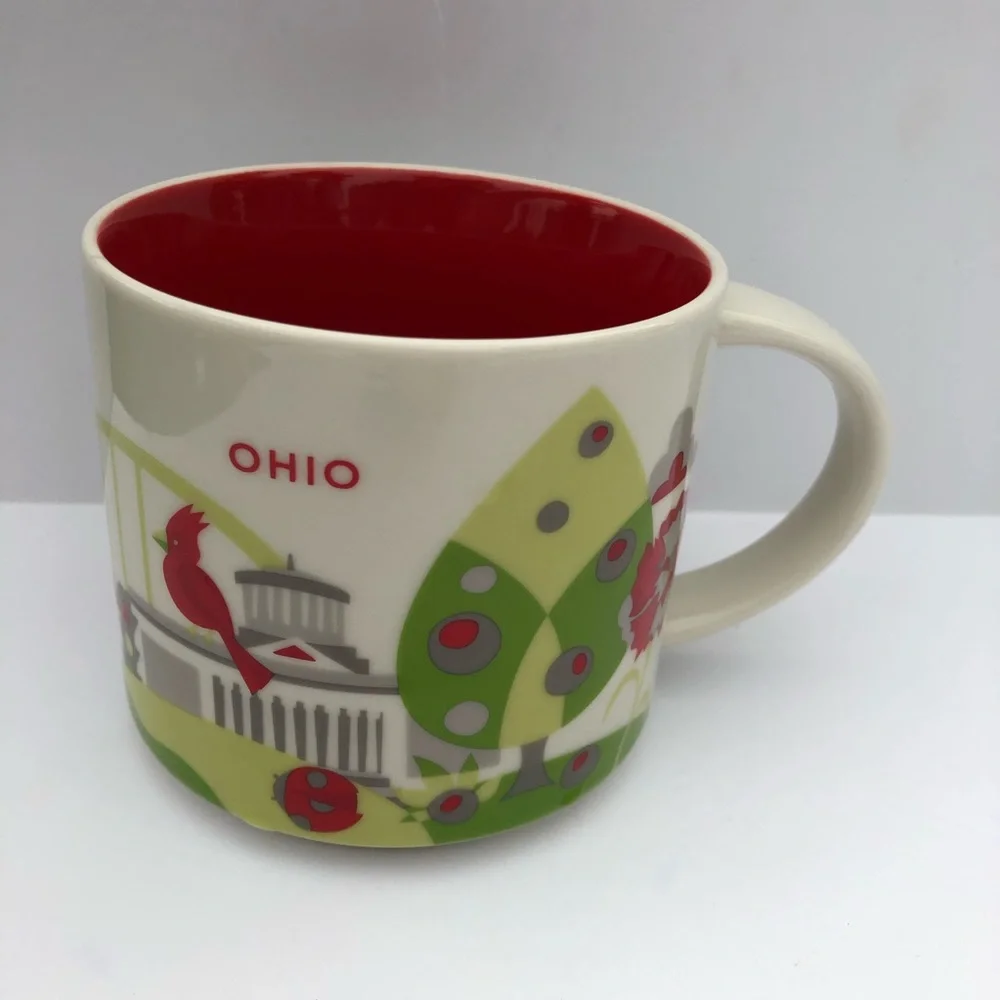 Starbucks Mug Ohio you are here‎ 2015 coffee
